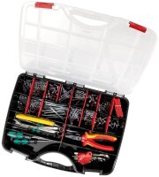 Sortimentskoffer PARAT Organize S mit individuell einteilbaren Fächern, 370x260x55mm