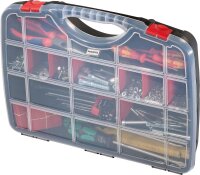 Sortimentskoffer PARAT Organize M mit individuell einteilbaren Fächern, 440x320x75mm