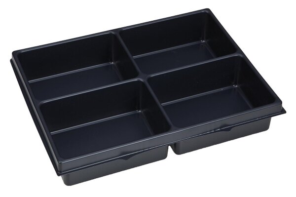 Kleinteileeinsatz 4 Mulden für  I-Boxx 72 u. LS-Schublade 72