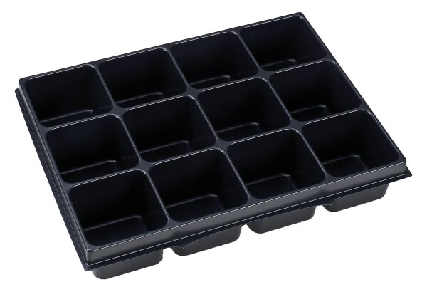 Kleinteileeinsatz 12 Mulden für  I-Boxx 72 u. LS-Schublade 72