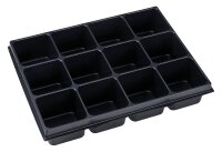 Kleinteileeinsatz 18 Mulden für  I-Boxx 72 u. LS-Schublade 72