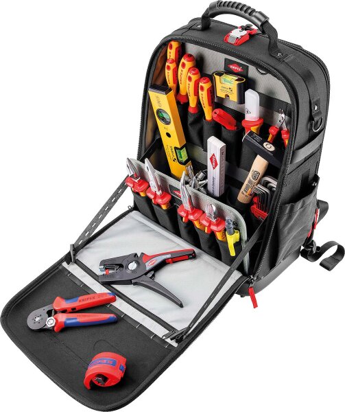 Werkzeugrucksack KNIPEX® Modular X18, 23-teilig, Elektro
