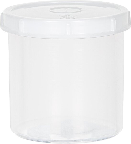 Dose rund mit Schraubdeckel 500 ml, PP,transparent