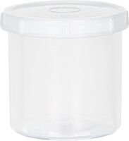Dose rund mit Schraubdeckel 500 ml, PP,transparent