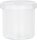 Dose rund mit Schraubdeckel 500 ml, PP,transparent