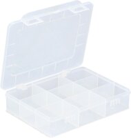 Sortimentskasten EuroPlus Basic 18/9, transp.