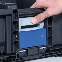 Kleinteilekoffer EuroPlus Pro >K<44.76/36, sw.