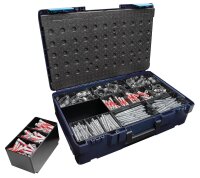 Insetboxen-Set XM, flexibel einteilbar, bruchfeste Insetboxen, für XL-Boxx