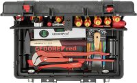 Werkzeugkoffer GEDORE red R21902072 Werkzeugtrolley Sanitär, 72-teilig