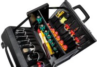 Werkzeugtasche CLASSIC mit Mittelwand 390x185x310mm 2460.000-401 schwarz