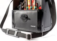 Werkzeugtasche mit Mittelwand 220x140x250mm schwarz 30.000-581