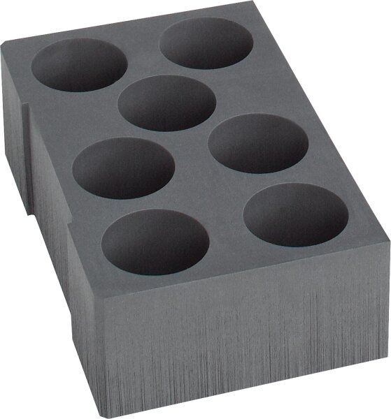 Schaum-Kartuscheneinsatz passend zu L-Boxx 374 295x190x95mm