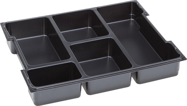 Kleinteileeinsatz, 5 Mulden, passend zu L-Boxx 102 405x315x62mm