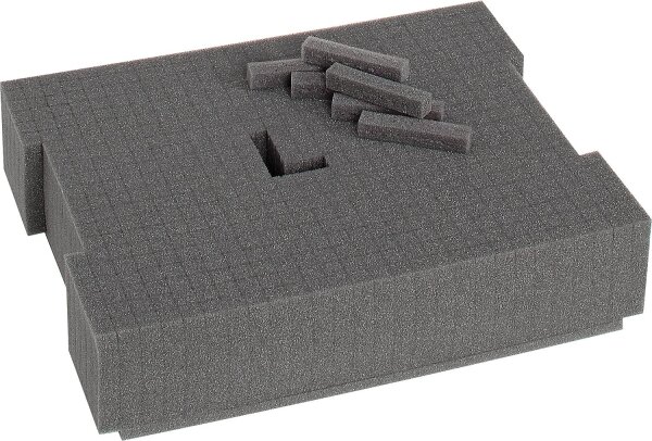 Rasterschaumstoff 136 für L-Boxx L136 u.LS-Boxx 306, 405x315x85mm