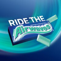 Airwaves Kaugummi Zuckerfrei, Menthol Eukalyptus Gum (10...