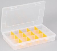 Sortimentskasten gelb BxTxH 290x185x46mm EuroPlus Basic...