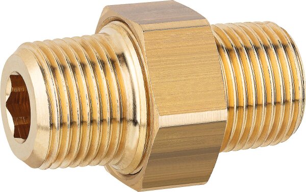 Doppelnippel  "lösbar" R 3/8"x R 3/8"