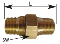 Doppelnippel  "lösbar" R 3/8"x R...