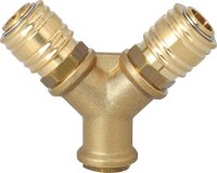 Verteiler 2fach G 1/4 IG