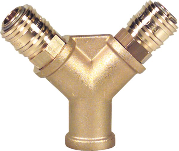 Verteiler 2fach G 1/2 IG