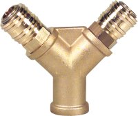 Verteiler 2fach G 1/2 IG