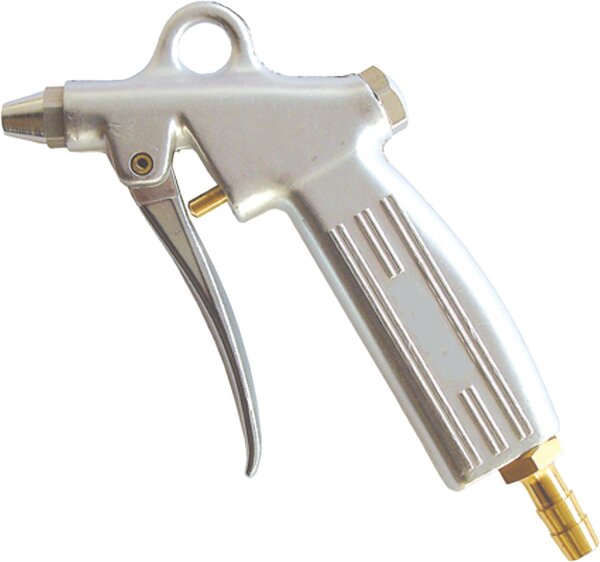 Ausblaspistole aus Alu mit Kurzdüse, 9 mm