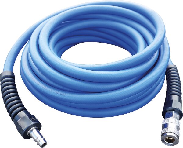 Druckluftschlauch SUPERFLEX PRO Ø 6x10 mm Länge 10 Meter mit Armaturen