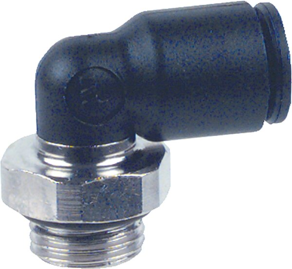 Winkelverschraubung Ø 6 mm, 1/4"