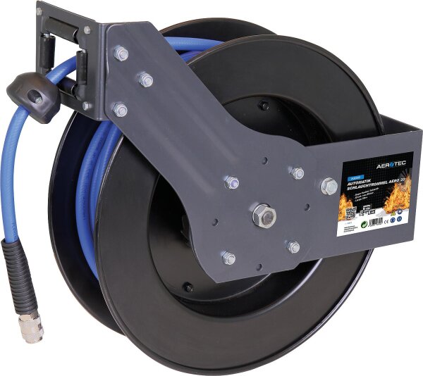 Druckluftschlauchtrommel Aerotec Aero 16 IND, Automatik, Länge 16 m