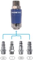 Sicherheitskupplung Aerotec EASY SAVE PRO 3/8" IG