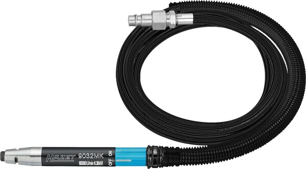 Druckluft-Mikro-Stabschleifer Hazet 9032MK 190 W, Länge (mm): 131,5