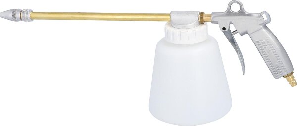 Sprühpistole mit Kunststoffbecher 1,0 ltr. Sprührohr gerade