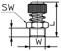 Drosselschalldämpfer einstellbar mit...