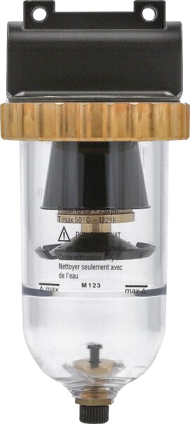 Druckluft-Filter 16 bar Anschluss G1/2, Durchfluss 4.670 l/min