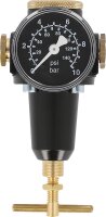 Druckluft-Druckregler G1/4 + G3/8 Regelbereich/Skala 0,5...