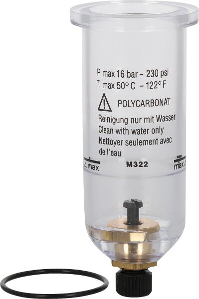 Kunststoffbehälter - Standard- Baugröße G1/4 + G3/8