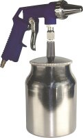 Sandstrahlpistole Aerotec mit 0,7 Liter Saugbecher