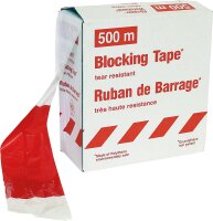 Folienwarnband rot/weiß gestreift, 80mm breit 1...