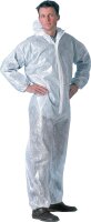 Overall mit Kapuze, PP/CPE Wasserdicht, GR. XXL,27809