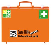 Verbandskasten Erste Hilfe spezial für Werkstatt...