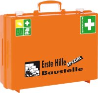 Verbandskasten Erste Hilfe spezial für Baustelle Maße: 400 x 300 x 150 mm