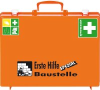 Verbandskasten Erste Hilfe spezial für Baustelle Maße: 400 x 300 x 150 mm