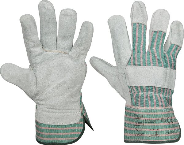 Arbeitshandschuh Rindspaltleder Größe XL/XXL