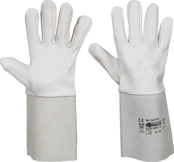 Schweißerhandschuh Nappaleder Größe XL