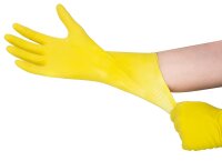 Reinigungshandschuh Natur-Latex, lebensmittelecht, L 30...