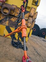 Spann-Zurrkette GK8 Größe 8-8, Länge 3,5m mit Ratschlastspanner