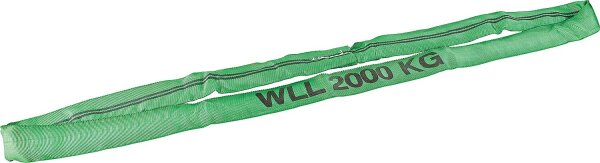 Rundschlinge aus Polyester DIN EN1492-2 Grün= 2t, Länge 1,5m