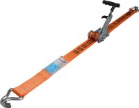 Verzurrgurt, zweiteilig DIN EN12195-2, Orange Gurt 50mm,...