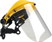 Gesichtschutz Oregon mit Kopfband und Polycarbonatscheibe