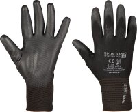 Montagehandschuhe SPUN ECO PU schwarz Größe L